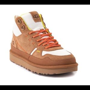 Womens UGG Highland Hi Heritage Sneaker - Chestnut